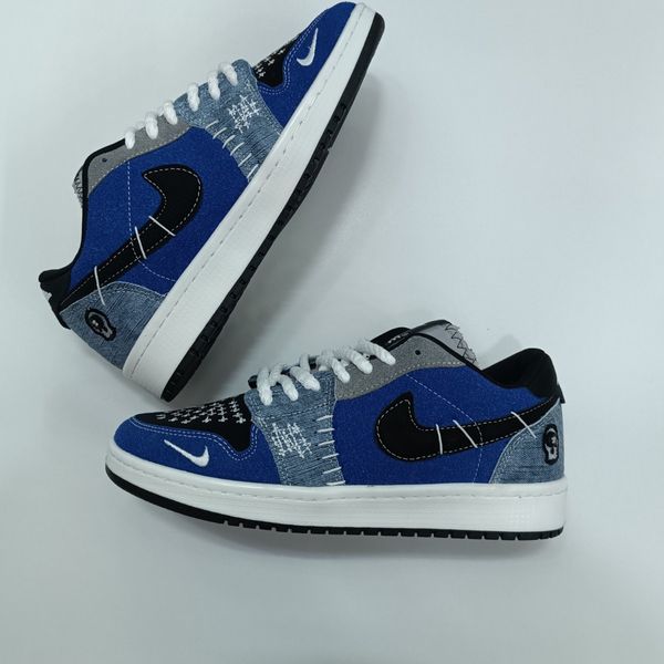 کتونی مردانه نایک جردن وودو آبی کیفیت بالا