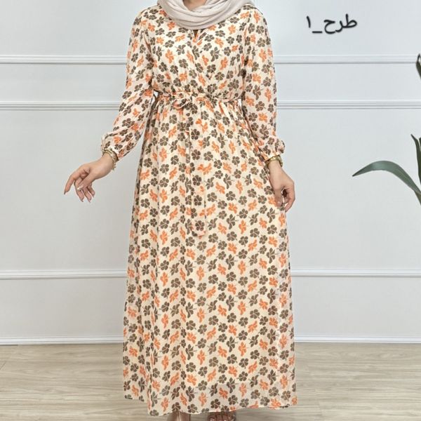 پیراهن ژیوا ( چپ و راستی بلند ) حس