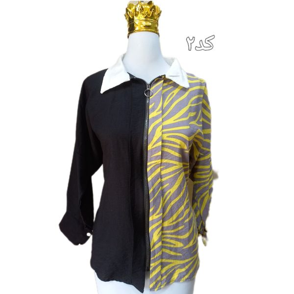 شومیز 2 رنگ کد 727
