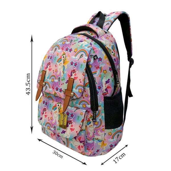 کیف مدرسه دخترانه یونیکورن مناسب ابتدایی راهنمایی