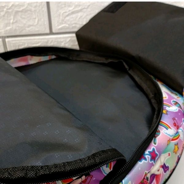 کیف مدرسه دخترانه یونیکورن مناسب ابتدایی راهنمایی