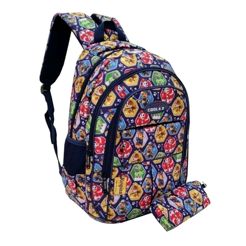 خرید آنلاین کوله مدرسه پسرانه سگهای نگهبان با کیفیت( مناسب ابتدایی)