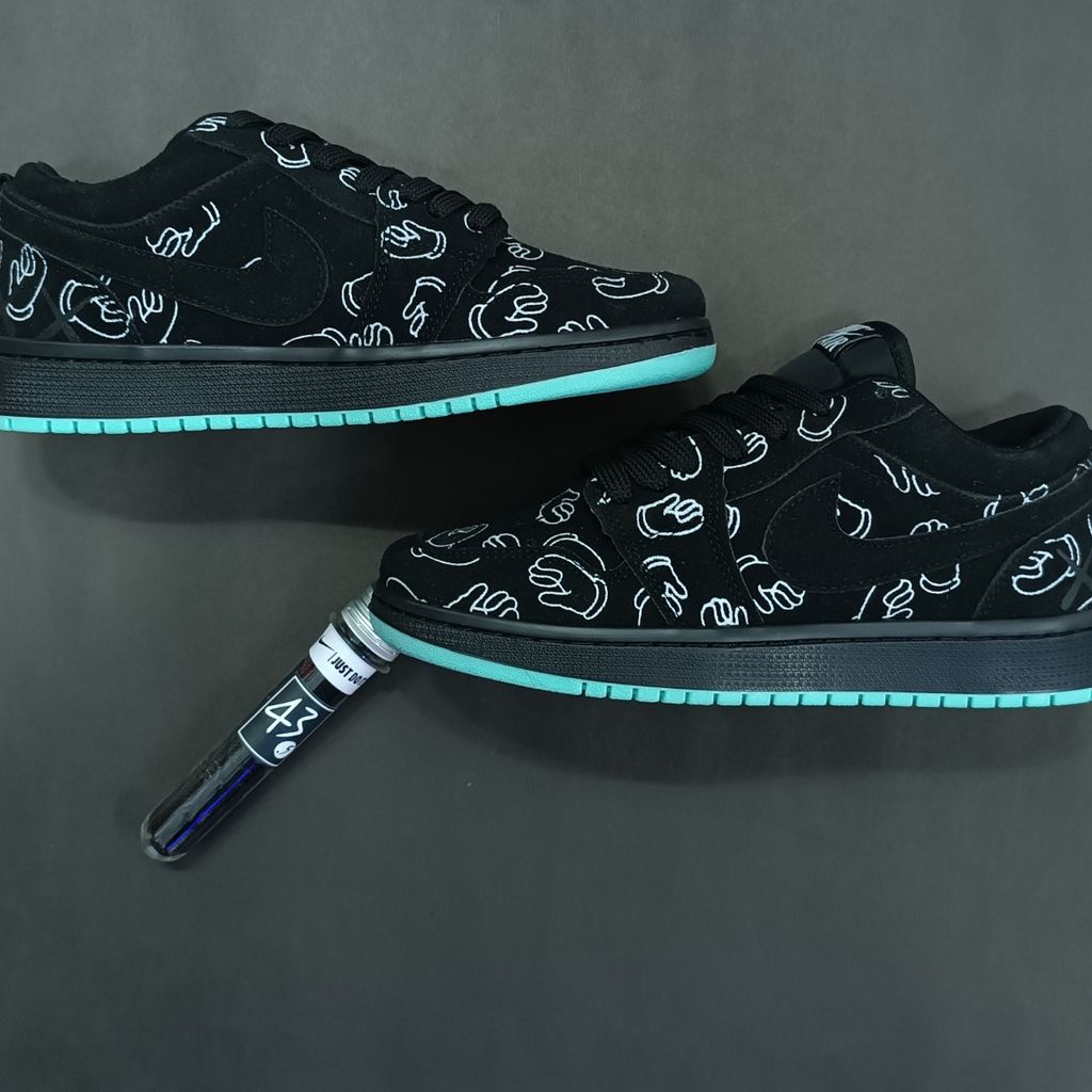 قیمت کتونی مردانه جردن کاز مشکی کیفیت بالا