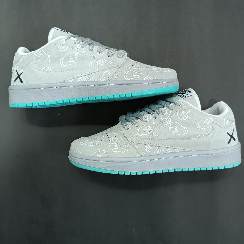 فروش اینترنتی کتونی مردانه جردن کاز طوسی کیفیت بالا