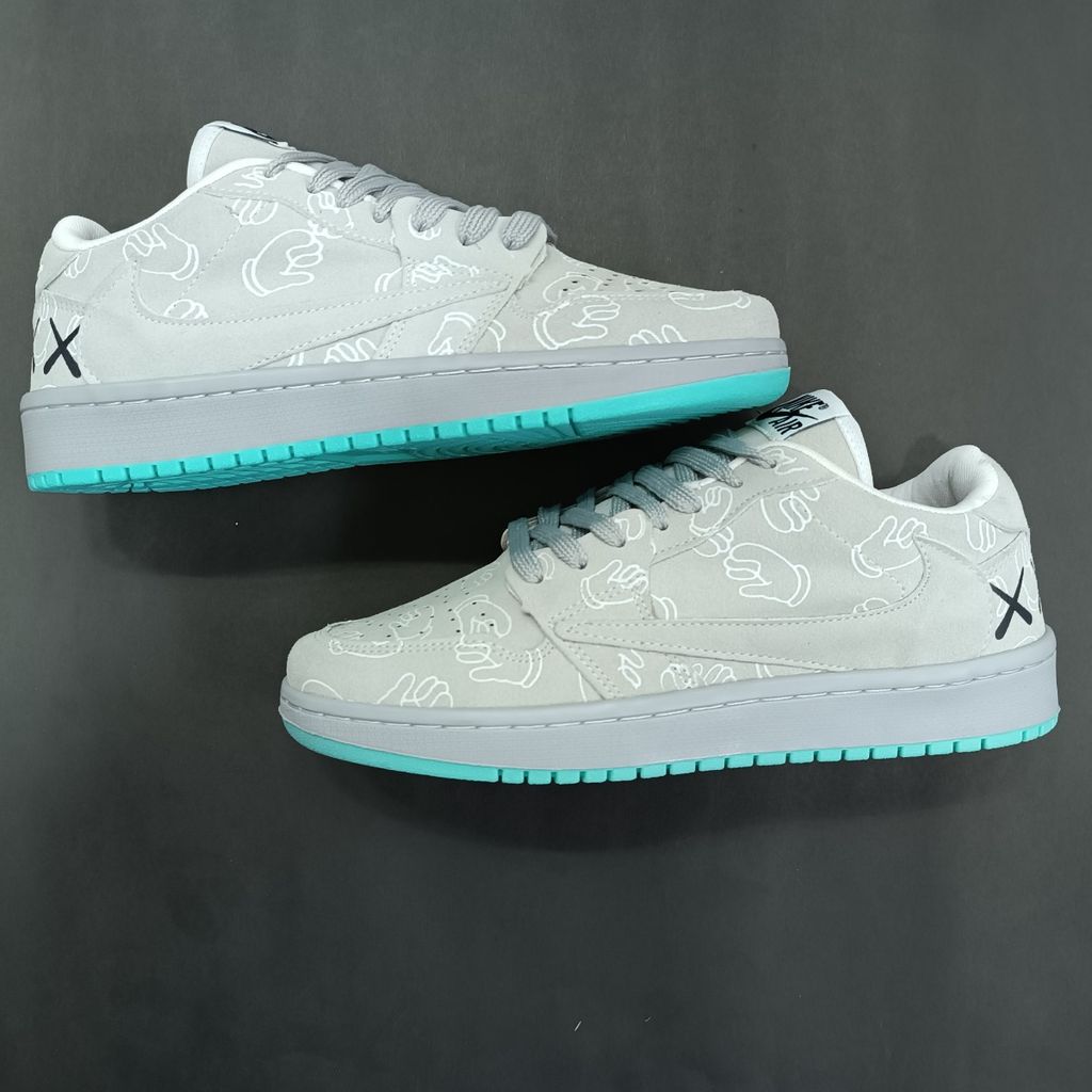 خرید اینترنتی کتونی مردانه جردن کاز طوسی کیفیت بالا