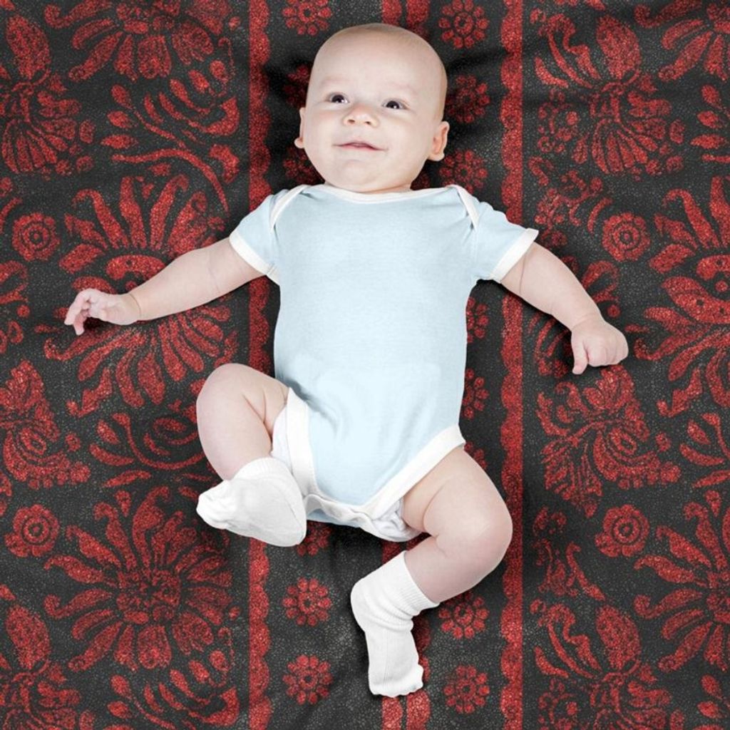 قیمت پارچه مخمل روبالشی پارچه باما طرح سه بعدی فرش ایرانی کد 5014575