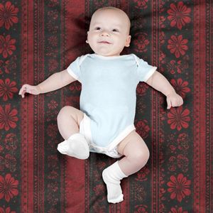 قیمت پارچه مخمل روبالشی پارچه باما طرح سه بعدی فرش ایرانی کد 5014576