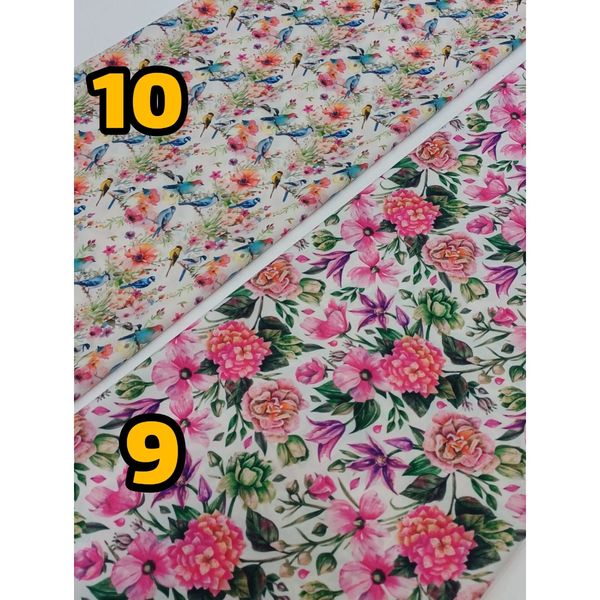 پارچه کرپ فلور درجه یک طرح های جدید 4