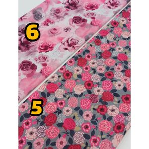 خرید انلاین پارچه کرپ فلور درجه یک طرح های جدید 4