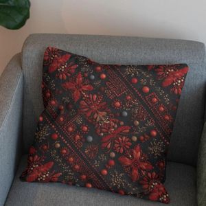 قیمت پارچه مخمل روبالشی پارچه باما طرح سه بعدی فرش ایرانی کد 5014587