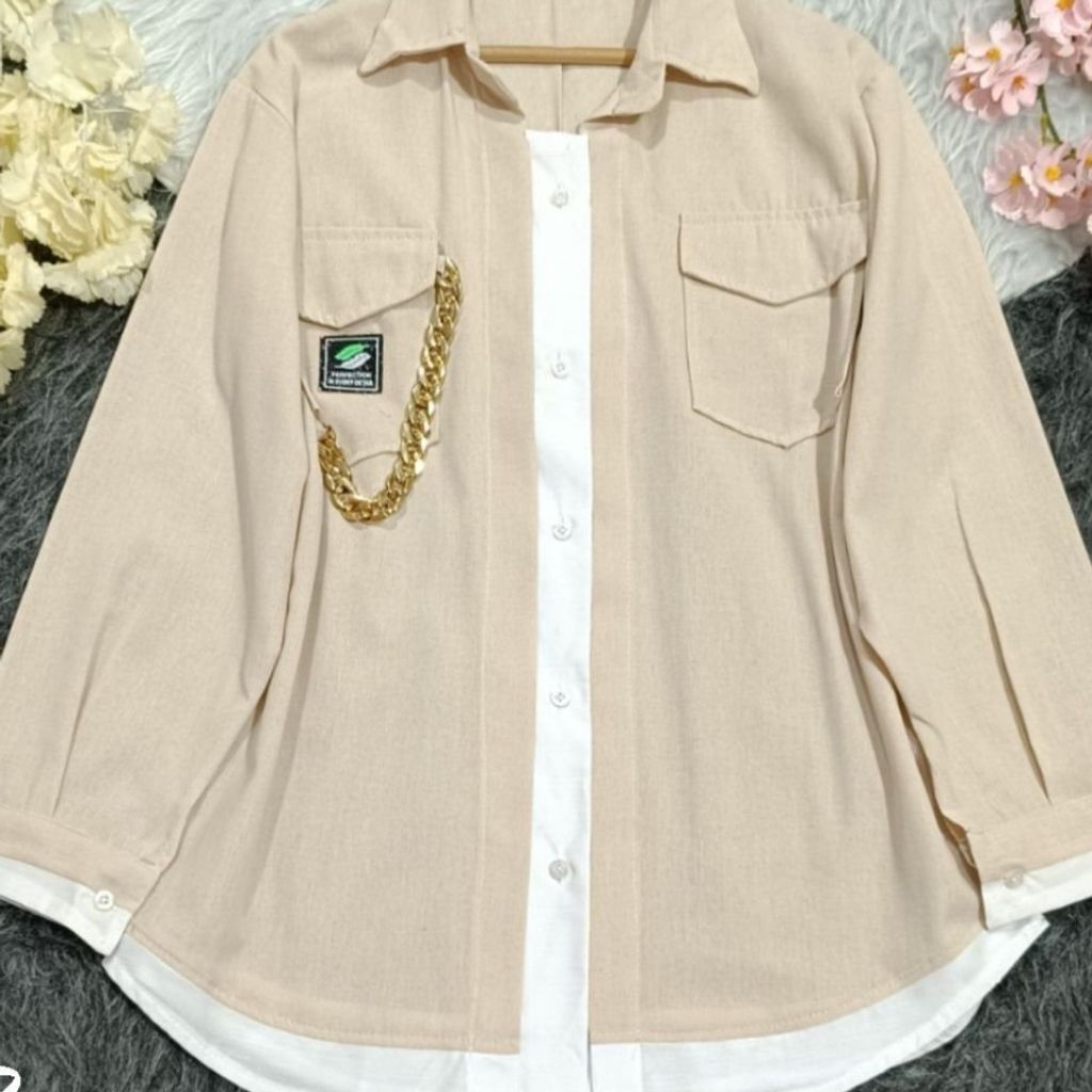 خرید آنلاین مانتو لنین نچرال