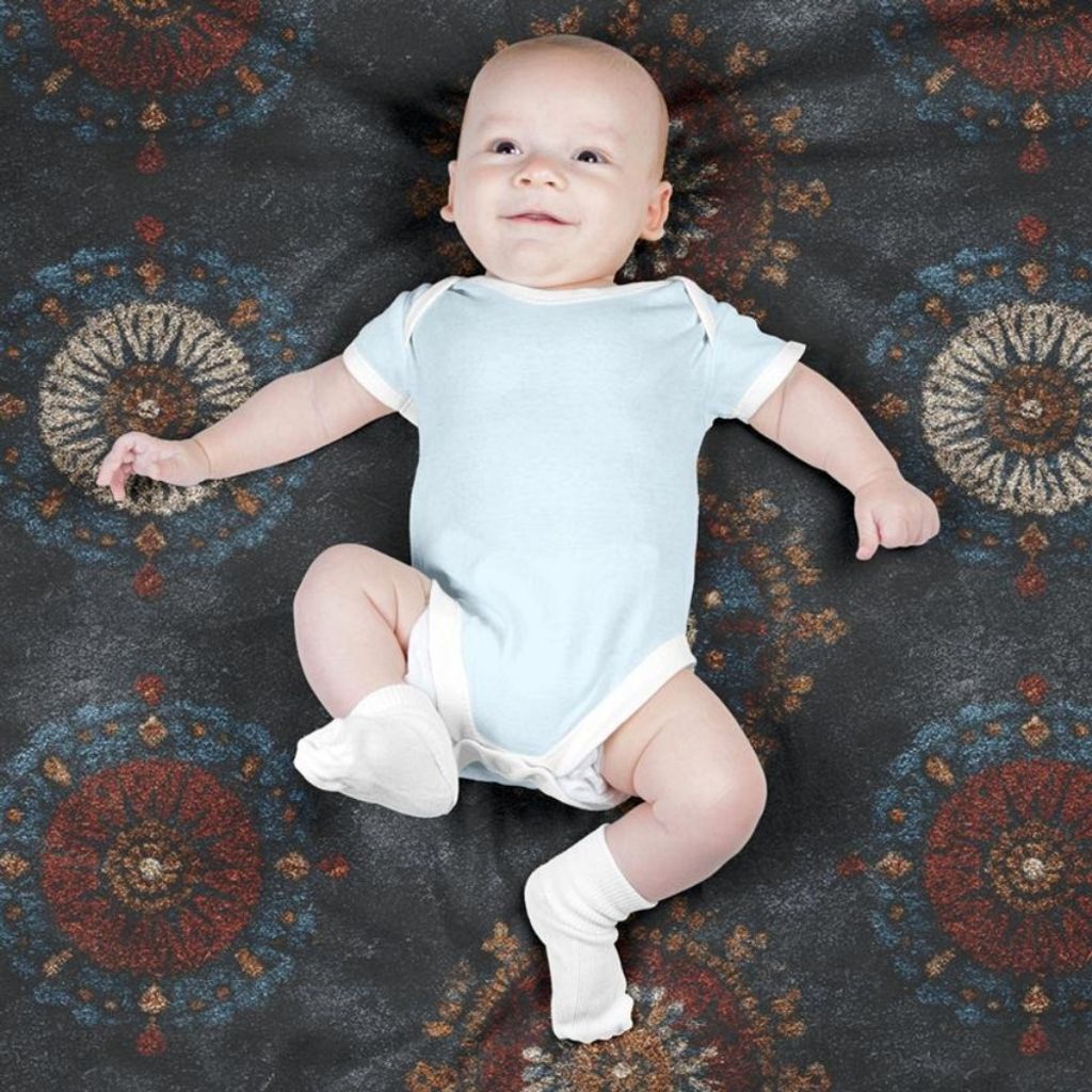 قیمت ارزان پارچه مخمل روبالشی پارچه باما طرح سه بعدی فرش ایرانی کد 5014608