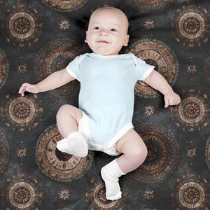 خرید آنلاین پارچه مخمل روبالشی پارچه باما طرح سه بعدی فرش ایرانی کد 5014610