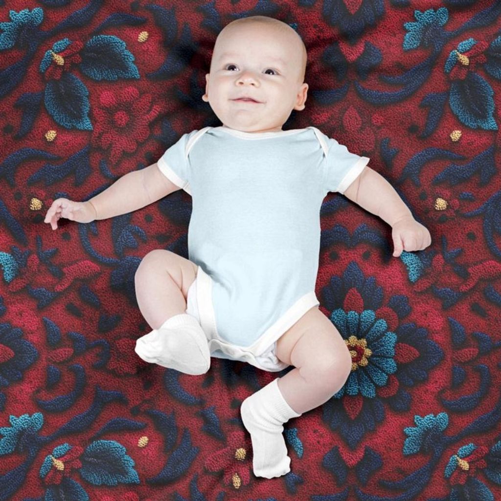 قیمت ارزان پارچه مخمل روبالشی پارچه باما طرح سه بعدی فرش ایرانی کد 5014612