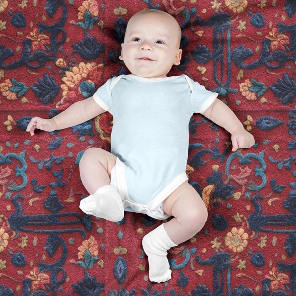 پارچه مخمل روبالشی پارچه باما طرح سه بعدی فرش ایرانی کد 5014614