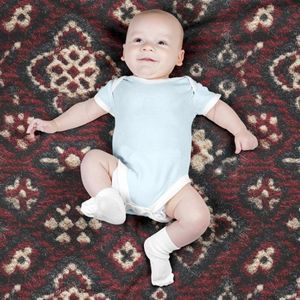 خرید انلاین پارچه مخمل روبالشی پارچه باما طرح سه بعدی فرش ایرانی کد 5014628