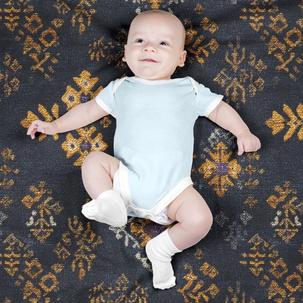 مشخصات پارچه مخمل روبالشی پارچه باما طرح سه بعدی فرش ایرانی کد 5014648