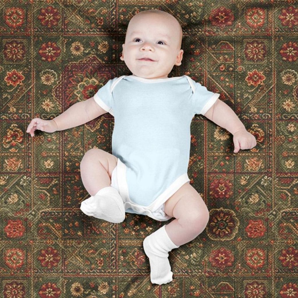 قیمت پارچه مخمل روبالشی پارچه باما طرح سه بعدی فرش ایرانی کد 5014664