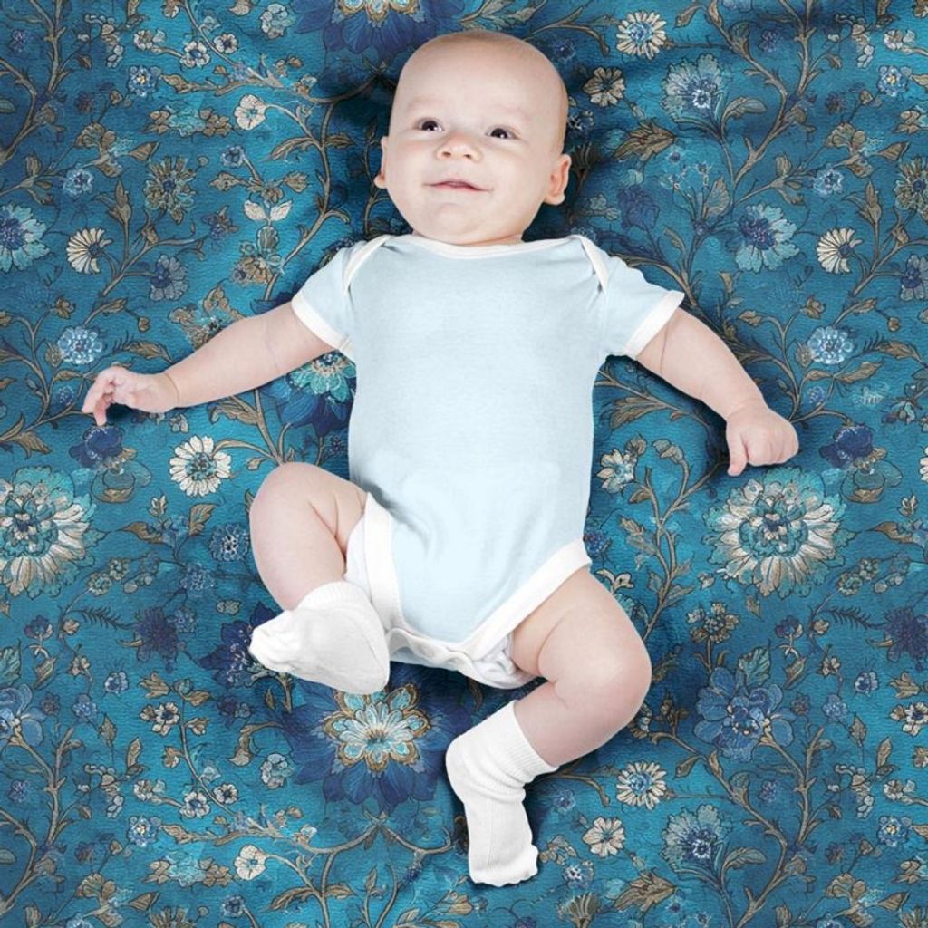 خرید آنلاین پارچه مخمل روبالشی پارچه باما طرح سه بعدی فرش ایرانی کد 5014668