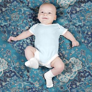 فروش اینترنتی پارچه مخمل روبالشی پارچه باما طرح سه بعدی فرش ایرانی کد 5014669