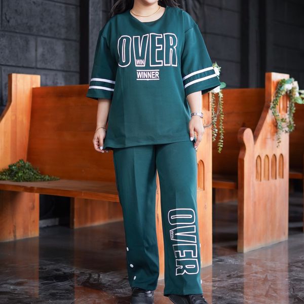 ست تیشرت و شلوار زنانه مازراتی فری‌سایز