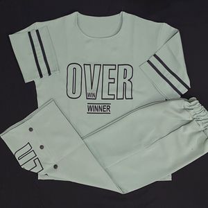 خرید آنلاین ست تیشرت و شلوار زنانه مازراتی فری‌سایز