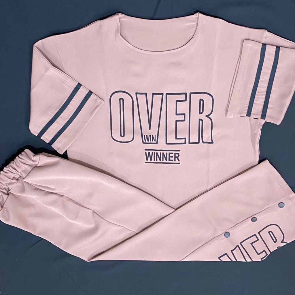 قیمت ارزان ست تیشرت و شلوار زنانه مازراتی فری‌سایز