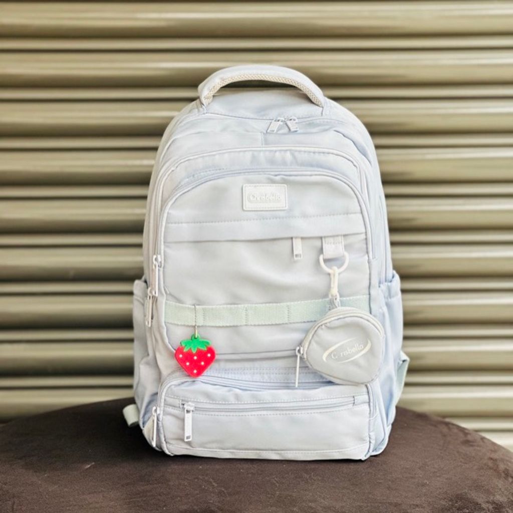 خرید اینترنتی قیمت کوله پشتی اورجینال طرح توت فرنگی برند Chrisbella کد 4052102