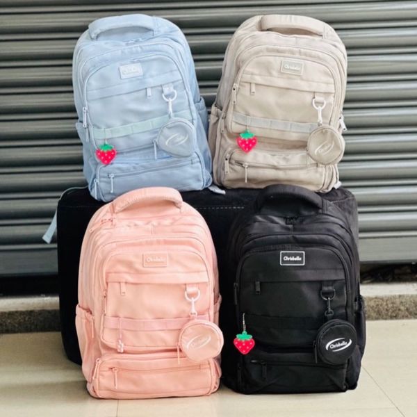 کوله پشتی اورجینال طرح توت فرنگی برند Chrisbella کد 4052102