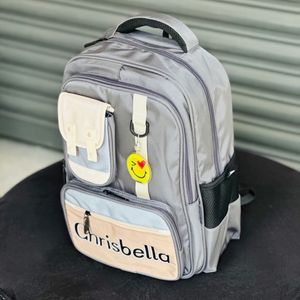 خرید اینترنتی قیمت کوله پشتی اورجینال طرح لبخند برند Chrisbella کد 4052104