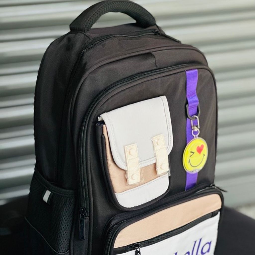 خرید اینترنتی قیمت کوله پشتی اورجینال طرح لبخند برند Chrisbella کد 4052104