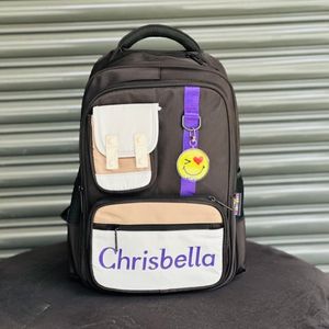 خرید اینترنتی قیمت کوله پشتی اورجینال طرح لبخند برند Chrisbella کد 4052104