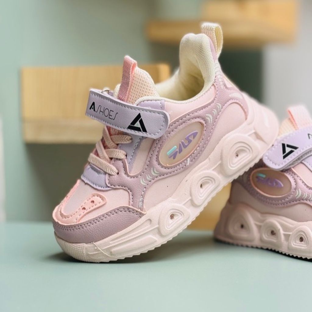 خرید اینترنتی قیمت کتونی بچگانه طرح Fila برند Ashoes کد 070706