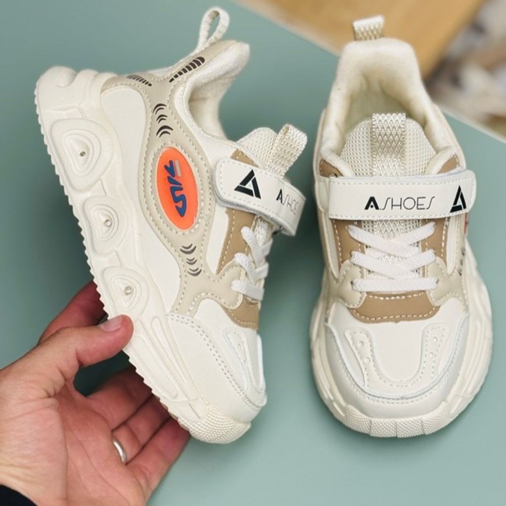 خرید اینترنتی قیمت کتونی بچگانه طرح Fila برند Ashoes کد 070706