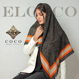 مشخصات روسری نخی دست‌دوز پارچه زنبوری ضخیم پاییزه