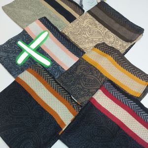 قیمت روسری نخی دست‌دوز پارچه زنبوری ضخیم پاییزه