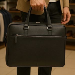 کیف اداری چرم طبیعی گاوی