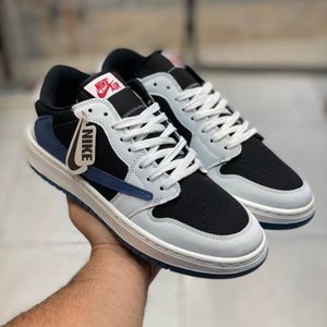 قیمت کفش جردن تراویس مردانه رنگ سفید مشکی