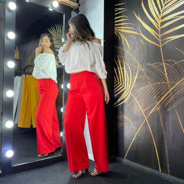 شلوار نیم بگ دورس سه نخ پنبه