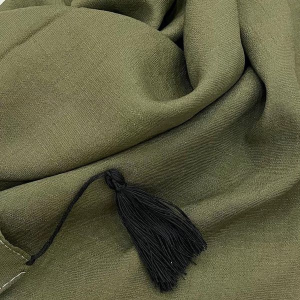 روسری وال اسلپ منگوله دار کد 1137