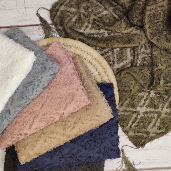 شال یاخما منگوله دار کد  1138