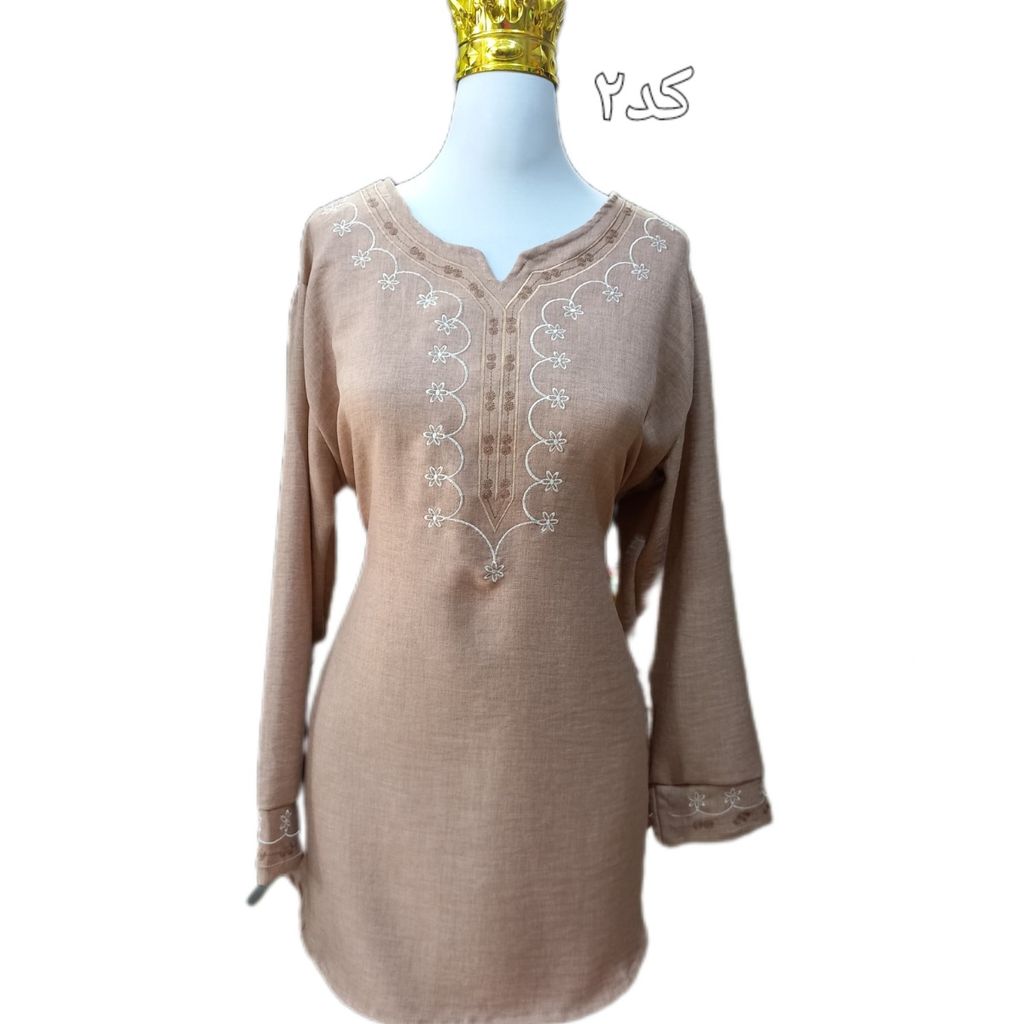 خرید آنلاین تونیک طرح هندی کد 730