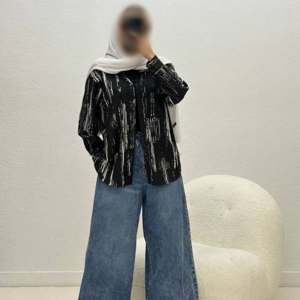 شومیز آبرنگی akh