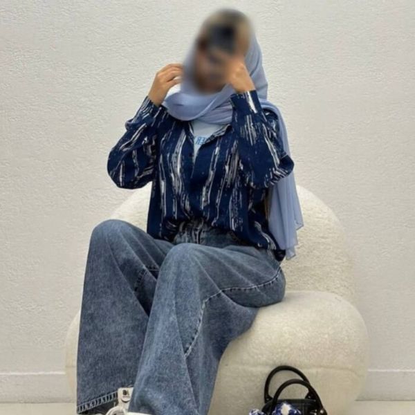 شومیز آبرنگی akh