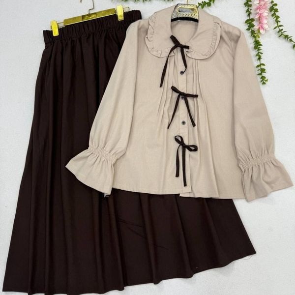 شومیز دامن شکلات نورا