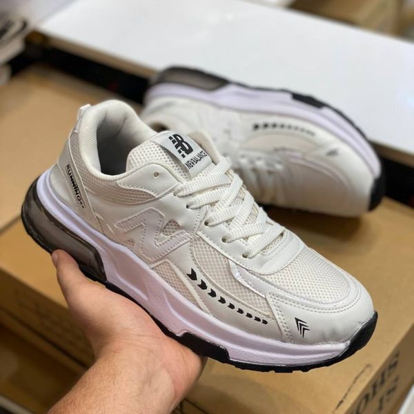 کفش نیوبالانس طرح زیره کپسولی مردانه سفید