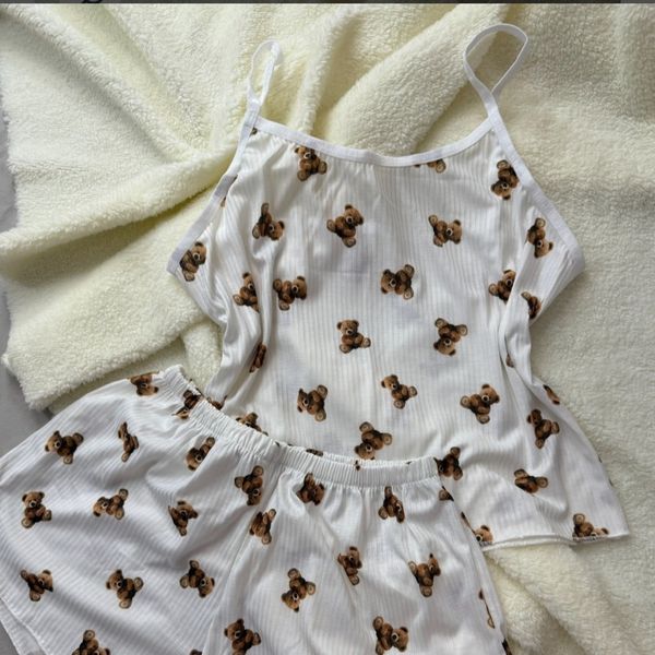 تاپ و شلوارک نخی