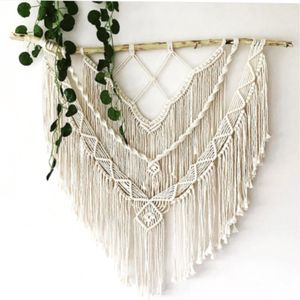 مکرومه آویز دکوراتیو طرح آسنا