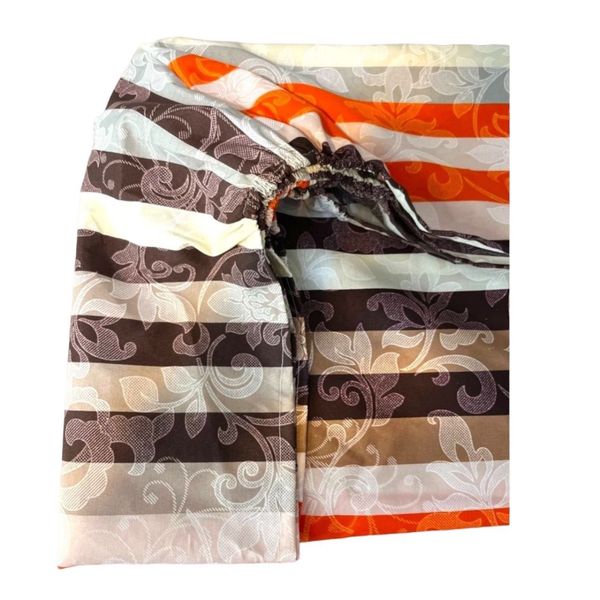 ملحفه کشدار اسپرت طرح پیام 1نفره 2تکه