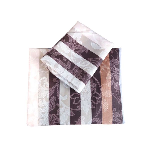 ملحفه کشدار اسپرت طرح پیام 1نفره 2تکه